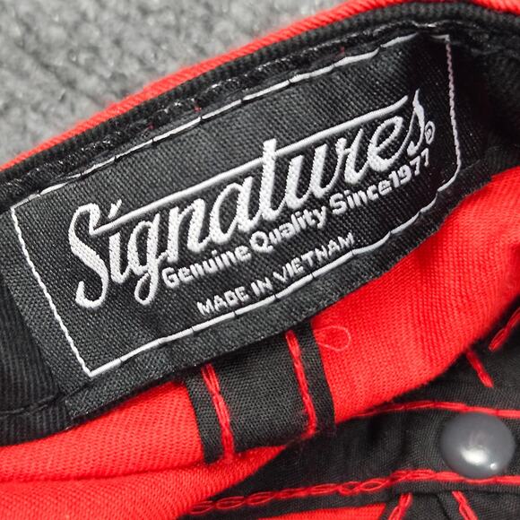 Wisconsin Badgers Bucky Mascot Red Snapback Hat NCAA College Cap Madison - Picture 2 of 6